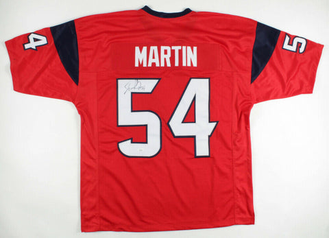 Jacob Martin Signed Houston Texan Jersey (JSA Holo) Ex Temple Owls Defensive End