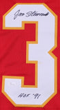 Jan Stenerud Signed Chiefs Jersey Inscribed "HOF 91" (JSA COA) 7xAll Pro Kicker