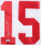 Jauan Jennings Signed San Francisco 49ers Jersey (Beckett) Ex Tennessee Vols. WR