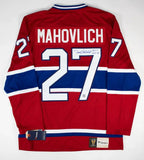 Frank Mahovlich "HOF 81" Signed Montreal Canadiens Fanatics Jersey (JSA COA)