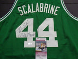 Brian Scalabrine Signed Boston Celtics Jersey Inscribed White Mamba (JSA COA)