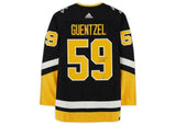 JAKE GUENTZEL Autographed Pittsburgh Penguins Authentic Alt. Jersey FANATICS