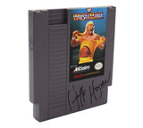 Hulk Hogan Signed NES WrestleMania Game