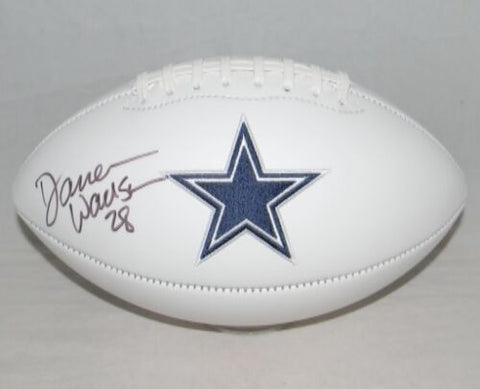 DARREN WOODSON AUTOGRAPHED SIGNED DALLAS COWBOYS WHITE LOGO FOOTBALL JSA