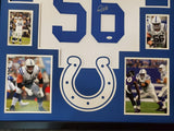 FRAMED INDIANAPOLIS COLTS QUENTON NELSON SIGNED INSCRIBED JERSEY JSA COA