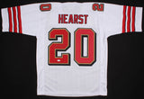 Garrison Hearst Signed San Francisco 49ers White Jersey (JSA COA) 2xPro Bowl RB