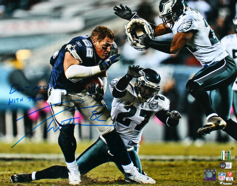 Jason Witten Signed Cowboys 16x20 Helmet Off Photo w/Don't Mess w/Texas-BAW Holo