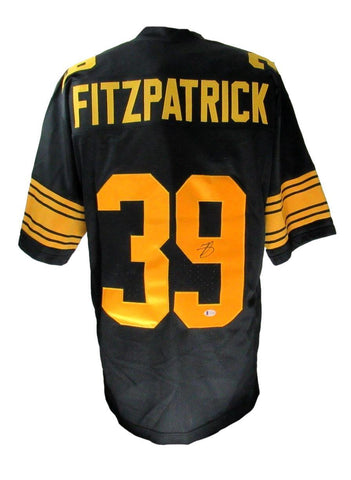 Minkah Fitzpatrick Signed/Auto Steelers Custom Football Jersey Beckett 167651