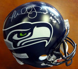 MALCOLM SMITH AUTOGRAPHED SIGNED SEAHAWKS SB FULL SIZE HELMET SB MVP MCS 72379