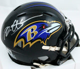 Deion Sanders Autographed Baltimore Ravens Speed Mini Helmet-Beckett W Hologram