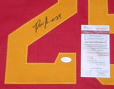 RONALD JONES II SIGNED AUTOGRAPHED USC TROJANS #25 JERSEY JSA