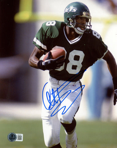 Al Toon Autographed/Signed New York Jets 8x10 Photo Beckett 47777