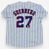 Vladimir Guerrero Sr. Autographed Signed Jersey - Pinstripe - Beckett