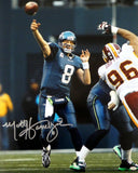 MATT HASSELBECK AUTOGRAPHED FRAMED 16X20 PHOTO SEATTLE SEAHAWKS MCS HOLO 200364