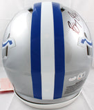 Barry Sanders Signed Lions 83-02 TB F/S Speed Authentic Helmet-Beckett W Holo