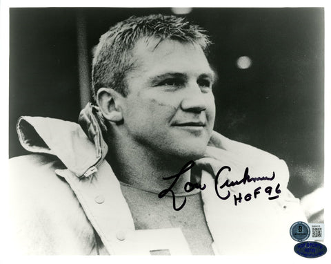 Lou Creekmur Signed Detroit Lions 8x10 Photo HOF Beckett 45753