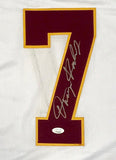 Dwayne Haskins Jr Signed Washington Redskins Jersey (JSA Hologram) Killed 2022