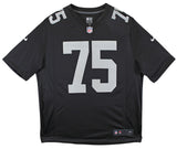 Raiders Howie Long "HOF 00" Signed Black Nike Limited Jersey BAS Witnessed