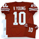 Vince Young Autographed Signed Jersey - Beckett Authenticated