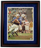 Johnny Unitas Colts Signed/Auto 16x20 Photo Framed PSA/DNA GEM MINT 10 155568