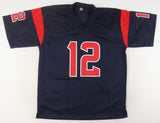 Nico Collins Signed Houston Texans Jersey (JSA) 2021 3rd Round Pick Michigan