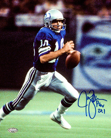 JIM ZORN AUTOGRAPHED SIGNED 8X10 PHOTO SEATTLE SEAHAWKS MCS HOLO STOCK #211077