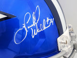 HERSCHEL WALKER AUTOGRAPHED COWBOYS FLASH BLUE FULL SIZE HELMET BECKETT 202157