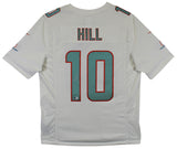 Dolphins Tyreek Hill Authentic Signed White Nike Limited Jersey BAS Witnessed