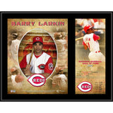 Barry Larkin Signed Cincinnati Reds jersey (Beckett) 12xAll Star S.S. / HOF 2012