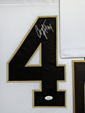 FRAMED NEW ORLEANS SAINTS CAMERON JORDAN AUTOGRAPHED SIGNED JERSEY JSA COA