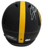 Hines Ward Autographed/Inscr Full Size Eclipse Replica Helmet Steelers Beckett