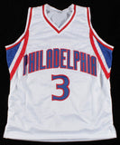 Allen Iverson Signed Philadelphia 76ers Jersey (JSA) #1 Overall Pick 1996 Draft