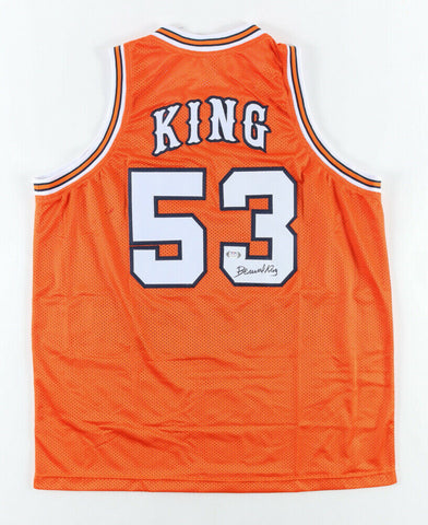 Bernard King Signed Tennessee Volunteers Jersey (PSA COA) 1977 1st Rd Pk NY Nets