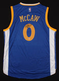 Patrick McCaw Signed Golden State Warriors Jersey (Beckett COA) 3xNBA Champion