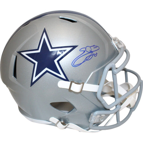 Emmitt Smith Autographed/Signed Dallas Cowboys F/S Helmet Beckett 47652