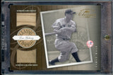 2001 Donruss Classic Combos Lou Gehrig Dual Game Used Bat/Jersey #/100 #CC4