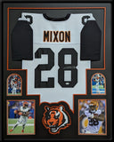 FRAMED CINCINNATI BENGALS JOE MIXON AUTOGRAPHED JERSEY JSA COA