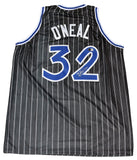 ORLANDO MAGIC SHAQUILLE O'NEAL SIGNED #32 BLACK BASKETBALL JERSEY BECKETT