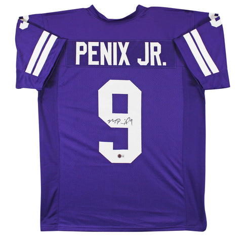 Washington Michael Penix Jr. Signed Purple Pro Style Jersey BAS Witnessed