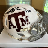 Von Miller Autographed Signed Texas ATM Aggies Mini Helmet Beckett Broncos