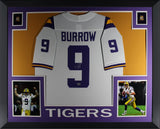 Joe Burrow Autographed LSU Tigers Signed Nike Football Framed Jersey Fanatics A