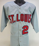 Vince Coleman Signed St. Louis Cardinals Jersey (JSA COA) 1985 Rookie o/t Year