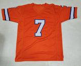 JOHN ELWAY SIGNED AUTOGRAPHED PRO STYLE XL CUSTOM JERSEY BECKETT WITNESSED COA