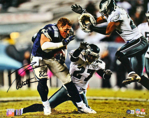 Jason Witten Autographed Dallas Cowboys 16x20 Helmet Off FP Photo-Beckett W Holo