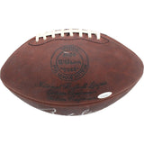 Bart Starr Signed Green Bay Packers Football HOF SB MVP JSA 46049