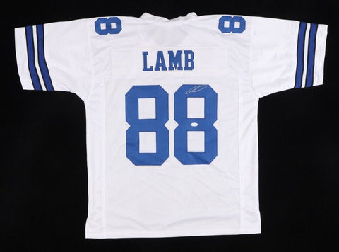 CeeDee Lamb Signed Dallas Cowboys Throwback Jersey (JSA COA) 2020 1st Round Pck