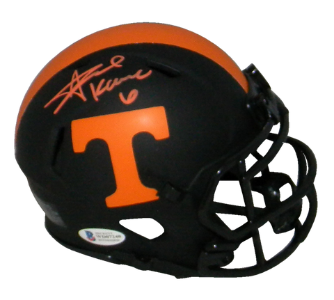 ALVIN KAMARA SIGNED TENNESSEE VOLUNTEERS ECLIPSE SPEED MINI HELMET BECKETT