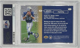 Peyton Manning Signed 1998 UD SP 0486/2000 Trading Card PSA 38932