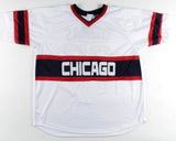 Frank Thomas Signed Chicago White Sox 1983 Throwback Jersey (Beckett COA) 1B /DH