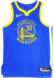 WARRIORS STEPHEN CURRY AUTOGRAPHED NIKE AUTHENTIC ICON JERSEY 48 JSA 235686